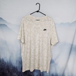 Nike Sportswear XXL Short Sleeve Club Tee Camo Men's
